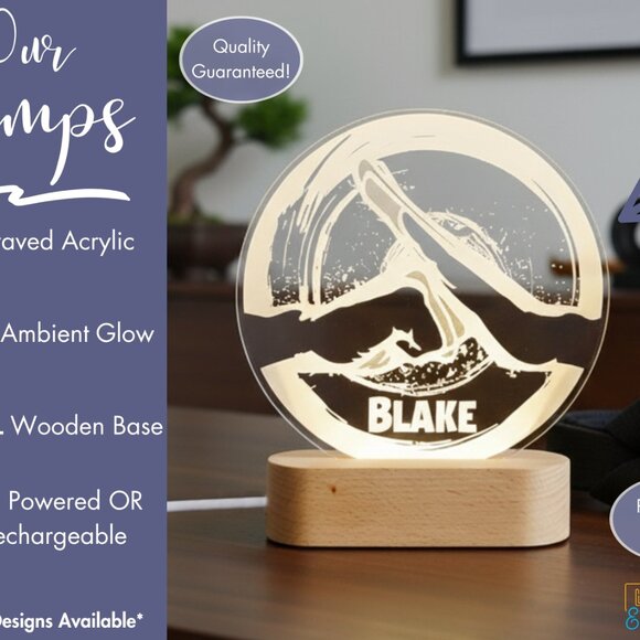 Karate Night Light – Personalized LED Lamp for Martial Arts Fans - Picture 3 of 8